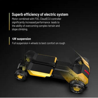 AirGlide Ultra Folding Mobility Scooter with 4W suspension