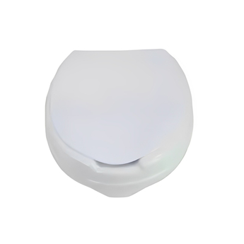 Elevated Toilet Seat With Lid 2" top