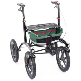 Outdoor - Indoor Rollator 14er - green