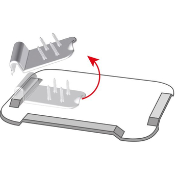 Food Prep Aid for Ornamin Non Slip Boards Diagram