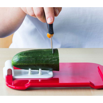 Food Prep Aid for Ornamin Non Slip Boards being demonstrated