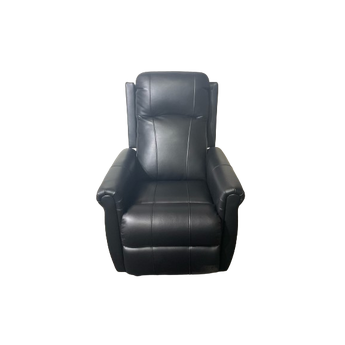 Nore Dual Motor Rise & Recliner Chair Black - Seated position