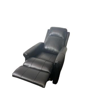 Nore Dual Motor Rise & Recliner Chair Black - Mid recline