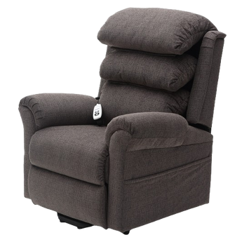 Slaney Dual Motor Rise & Recliner Chair Mink - Chair mode
