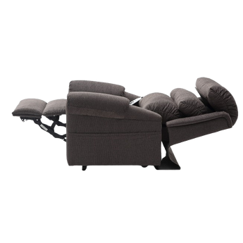 Slaney Dual Motor Rise & Recliner Chair Mink - Recline slight