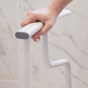 Nuvo Open Back Toilet Frame Handle