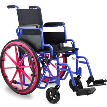 Kids Self Propelled Pepe Wheelchair- pink