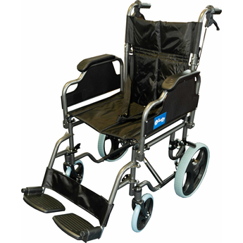 Deluxe Attendant Propelled Steel Wheelchair