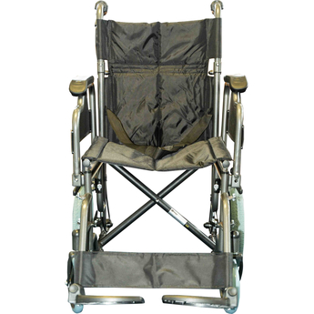 Deluxe Attendant Propelled Steel Wheelchair