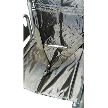 Deluxe Attendant Propelled Steel Wheelchair