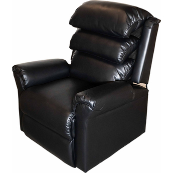 Slaney Dual Motor Rise & Recliner Chair Black - Chair