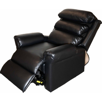 Slaney Dual Motor Rise & Recliner Chair Black - Recline