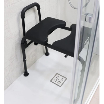 3 in 1 Commode Chair - Black