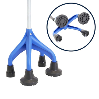 Ergonomic 4-Legged Walking Stick
