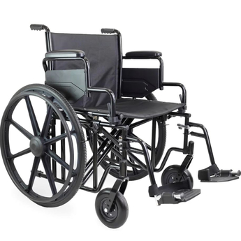 Self Propelled Bariatric Steel Wheelchair