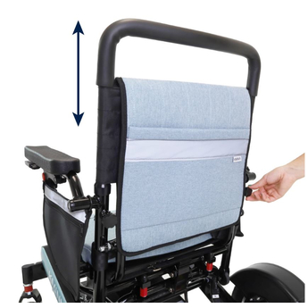 Blue Electric Wheelchair