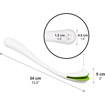 Dimensions on bottom wiper