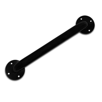 12" Bathroom Grab Rail - Black