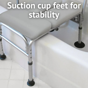 Padded Bath Transfer Bench Suction Cups