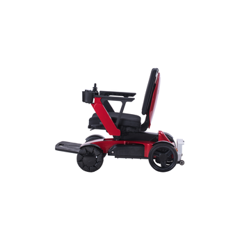 Adaptive Comfort Smart Electric Wheelchair partially folded