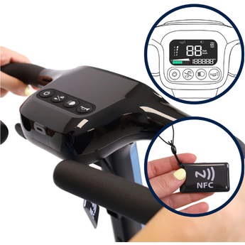KMINA Folding Electric Scooter CONTROLS