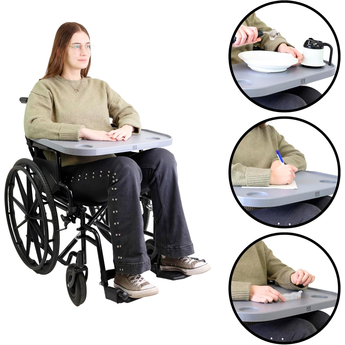 Wheelchair Tray -  Grey