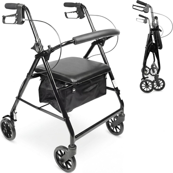 4-Wheel Foldable Walker