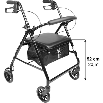 4-Wheel Foldable Walker